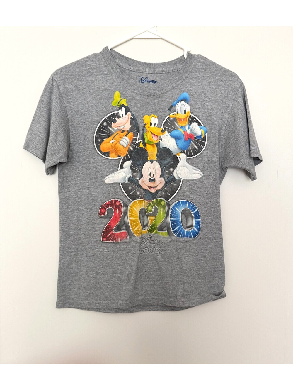 Kid's Large Gray Disney Parks 2020 Graphic T-Shirt